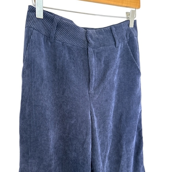 Anthropologie Sadie & Sage Corduroy Wide Leg Cropped Pants - Picture 4 of 10